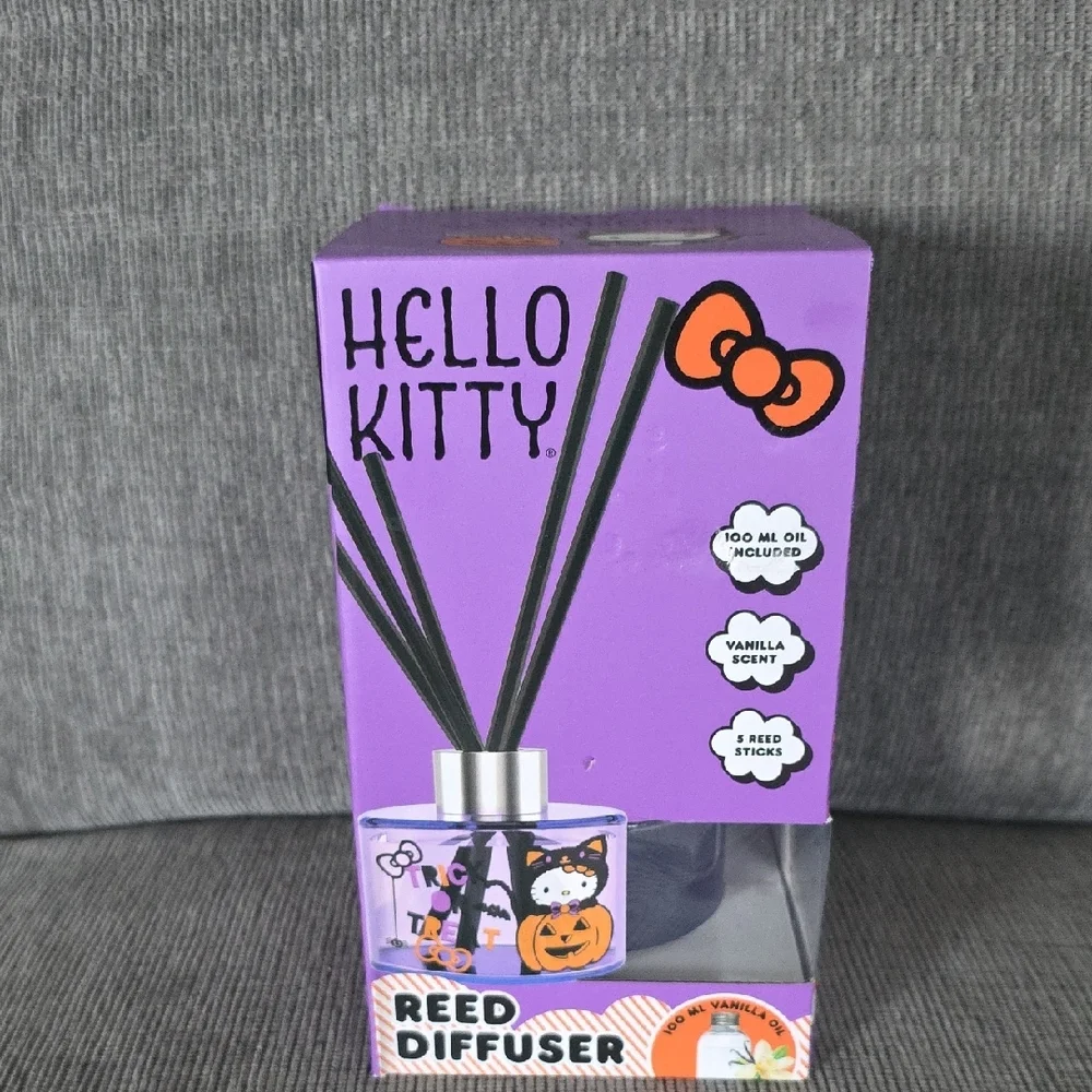 Hello‎ Kitty Halloween Reed Diffuser, Vanilla Scent, New